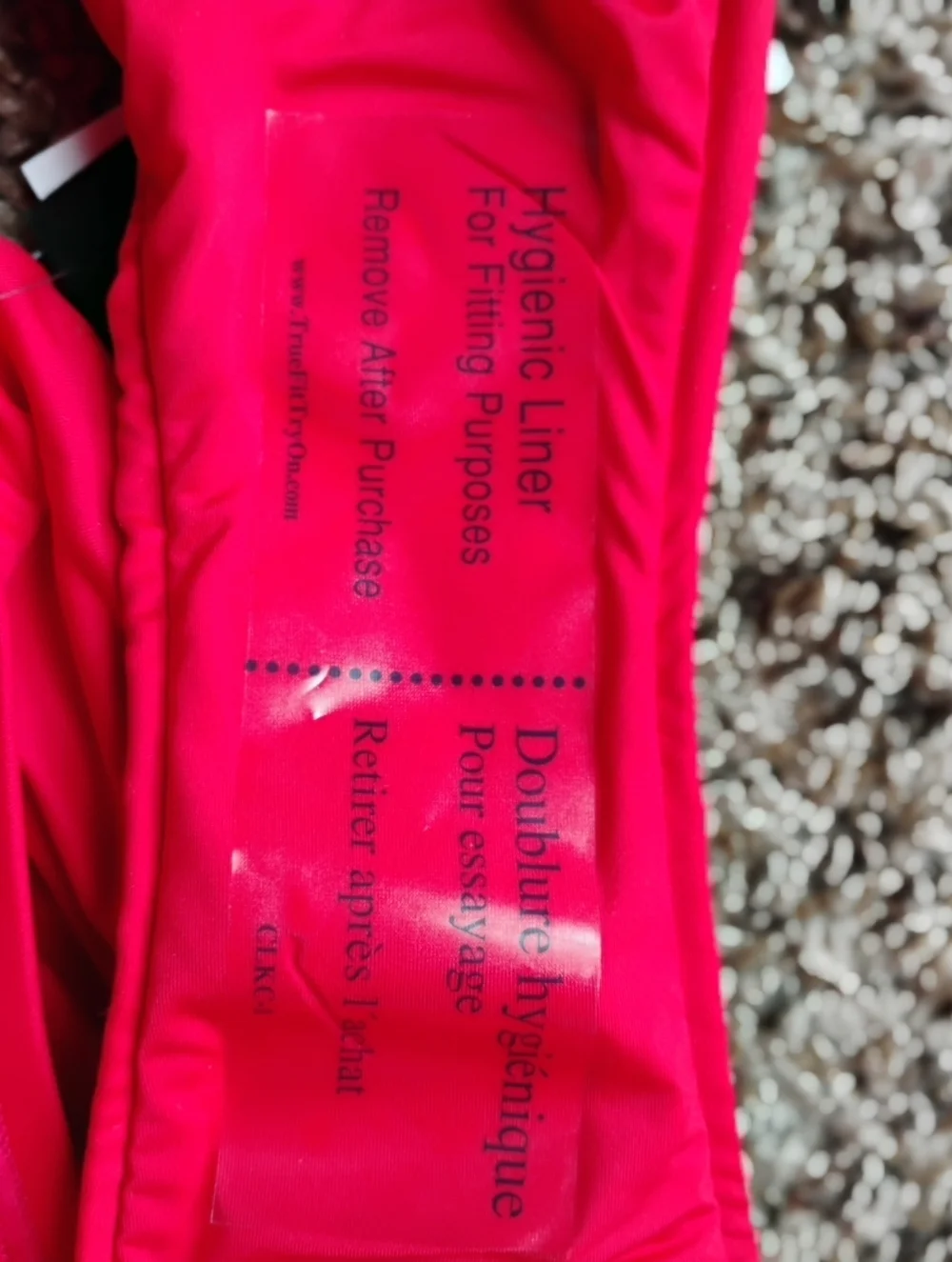 NWT La Blanca Island Goddess Crossover Bikini Bottom 14 Cherry Red